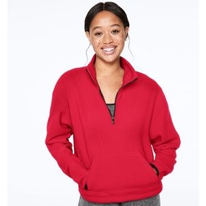Victoria secret  POLAR FLEECE HALF-ZIP size L